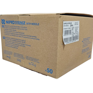 CAJA DE JERINGAS DE 20ML NIPRO