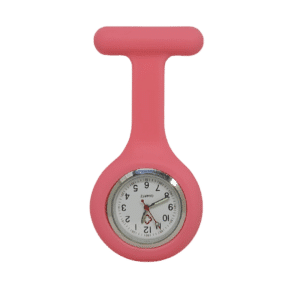 RELOJ LISO DE COLOR ROSA PASTEL