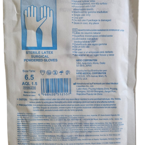 GUANTE QUIRURGICO NIPRO TALLA #6.5 - PAR