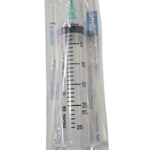 JERINGA DE 20ML NIPRO 21G X1 1/2"