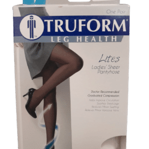 MEDIAS LIGERAS TIPO PANTIMEDIAS COLOR BLANCO-TALLA XL