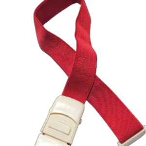 TORNIQUETE CON BROCHE -COLOR ROJO