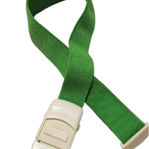 TORNIQUETE CON BROCHE -COLOR VERDE
