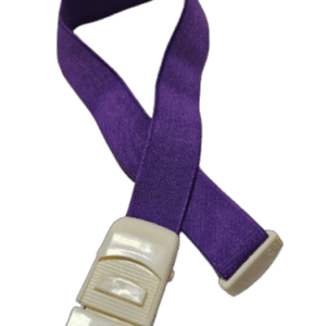 TORNIQUETE CON BROCHE -COLOR MORADO