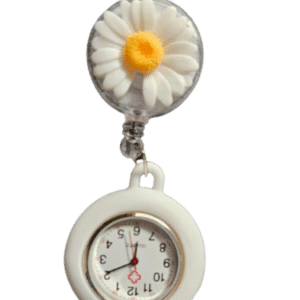 RELOJ DE DISE&Ntilde;O - MARGARITA BLANCA