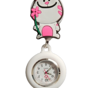 RELOJ DE DISE&Ntilde;O - GATO FLOR