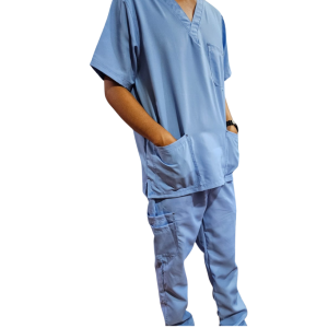 CONJUNTO PARA CABALLERO - COLOR CELESTE