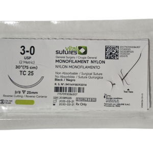 HILO DE SUTURA NYLON 3.0