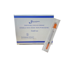 CAJA DE JERINGA PARA INSULINA 30G X 1/2"