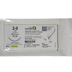 HILO DE SUTURA NYLON 2.0