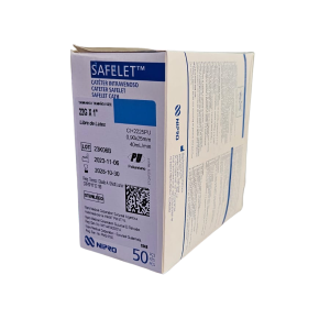 CAJA DE CATETER 22G X 1 "