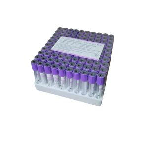 TUBO TIPO VACUTAINER - TAPON MORADO